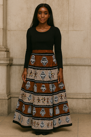 Lombe Wrap Skirt